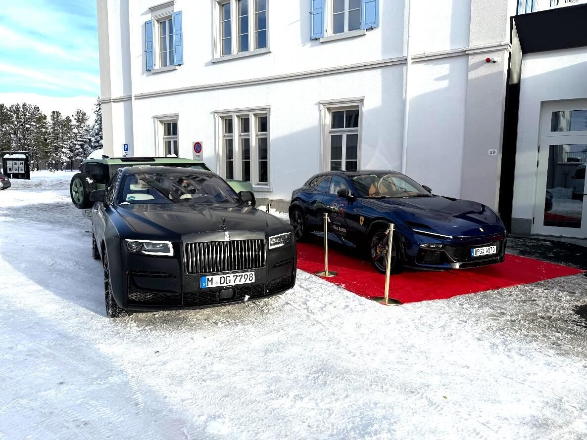 Luxury cars for rent in courchevel
